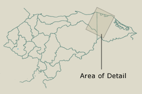 Rio Platano Regional Map